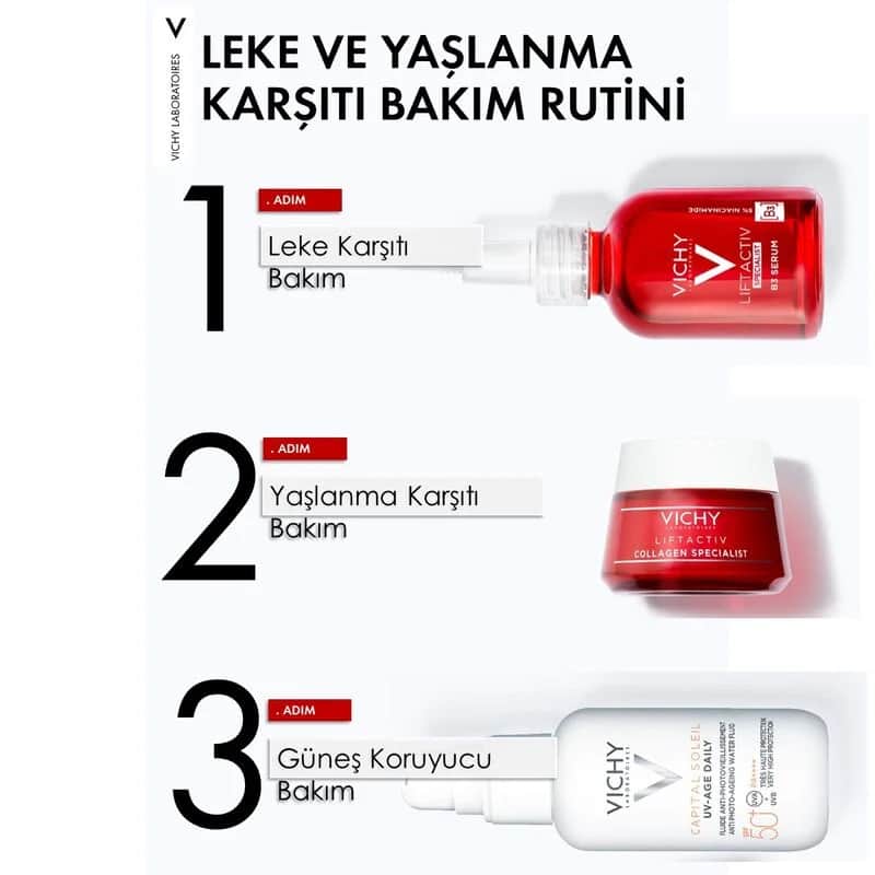 Vichy Liftactiv B3 Serum 30ml - Hydratation &amp; Faltenreduzierung