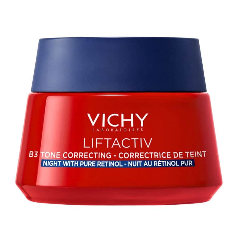 Vichy Liftactiv B3 Retinol Nachtcreme für einen ebenmäßigen Hautton 50ml