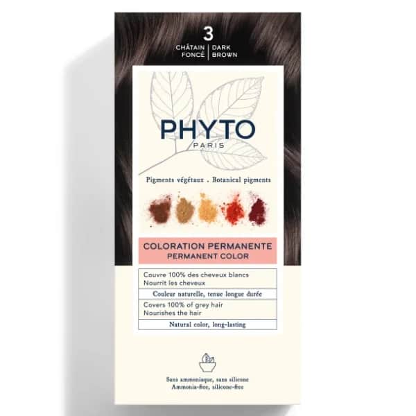 Phyto Phytocolor Dunkelbraun 3 Pflanzenhaarfarbe