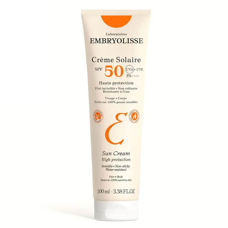 Embryolisse Sonnencreme SPF 50 - Breitband UV-Schutz 100ml