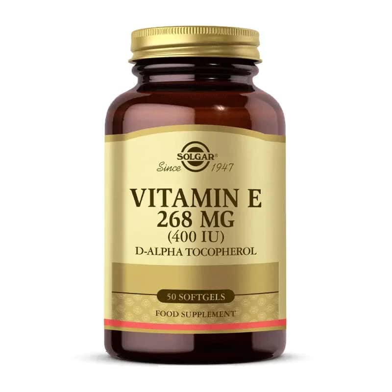 Solgar Vitamin E 400 IE Antioxidative Unterstützung - 50 Weichkapseln