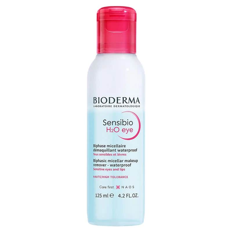 Bioderma Sensibio H2O Augen-Make-up-Entferner 125 ml für empfindliche Haut