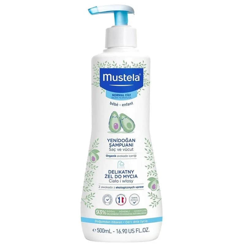 Mustela Sanfte Reinigungsgel für Neugeborene, 500 ml