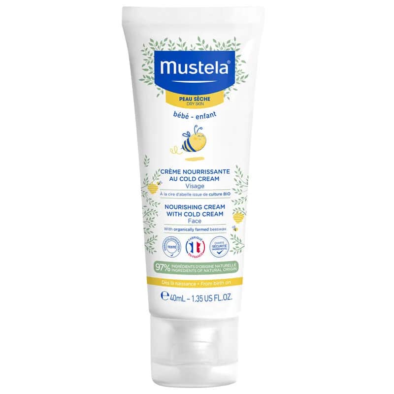 Mustela Nährende Gesichtscreme mit Kälteschutz - 40ml
