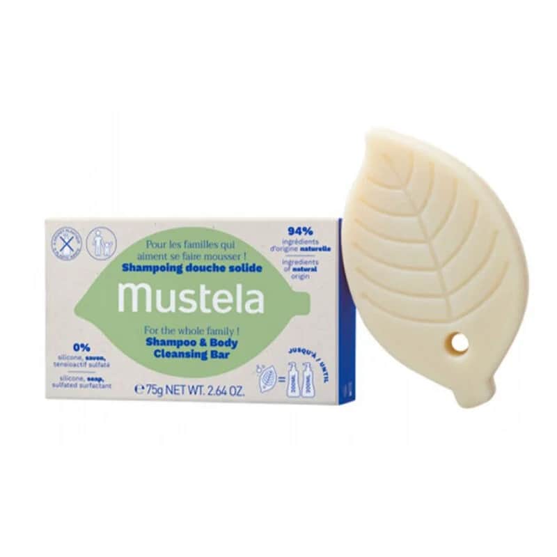 Mustela Sanfte Shampoo- und Körperreinigungsseife 75g