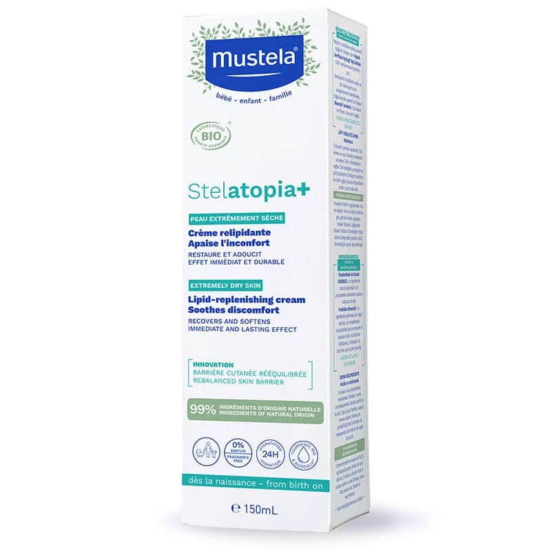 Mustela Stelatopia+ Lipid-replenishing Cream für Ekzeme 150ml