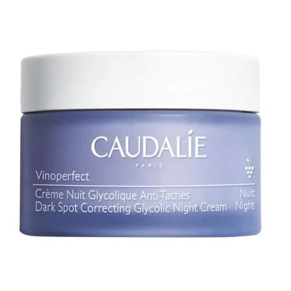 Caudalie Vinoperfect Glykolsäure Nachtcreme gegen dunkle Flecken 50 ml