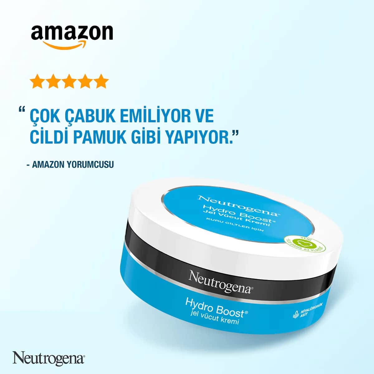 Neutrogena Hydro Boost Gel-Creme für trockene Haut 200ml