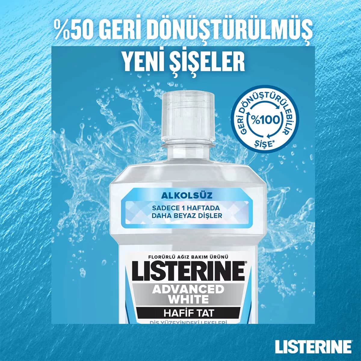 Listerine Advanced White Mundspülung 500ml