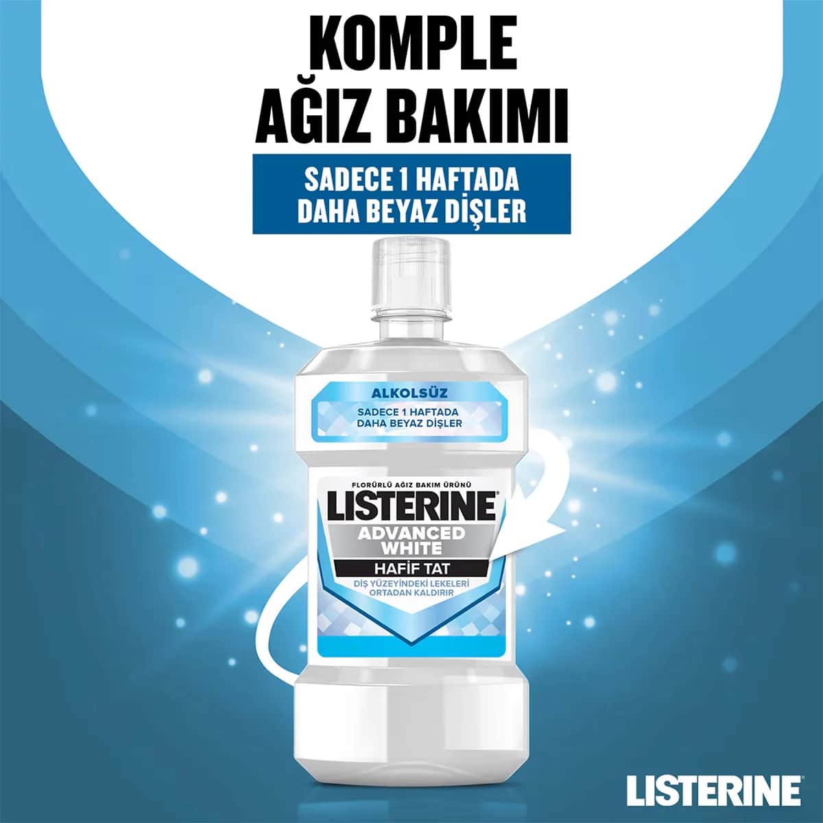 Listerine Advanced White Mundspülung 500ml