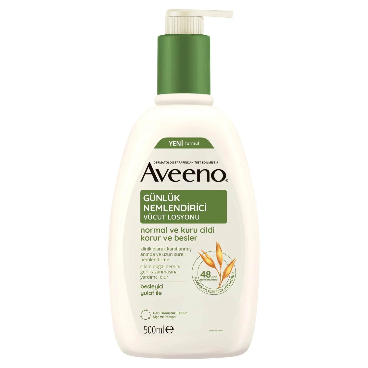 Aveeno Tägliche Feuchtigkeitscreme Körperlotion 500ml