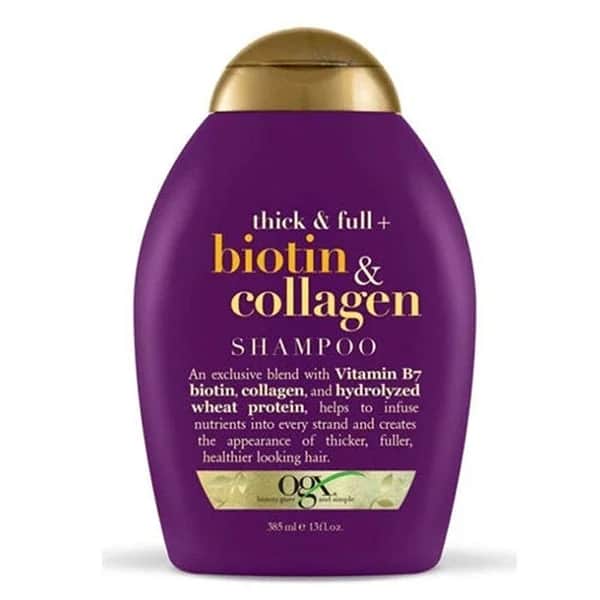 OGX Biotin &amp; Kollagen Shampoo 385ml