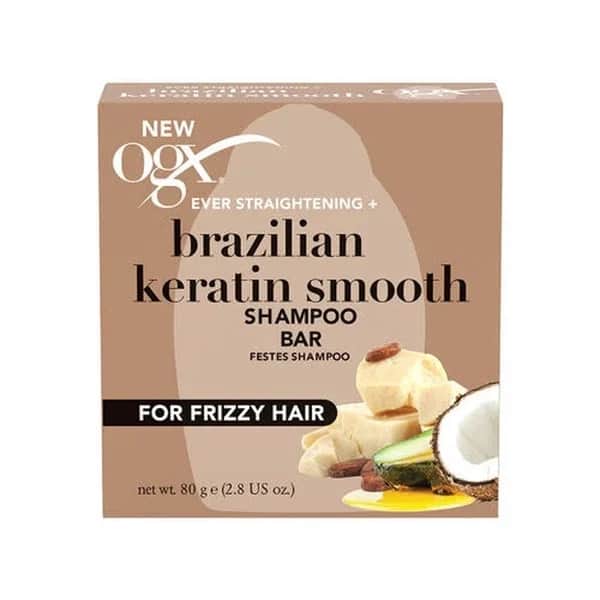 OGX Brasilianische Keratin Glättungs-Shampoo Bar - 80g