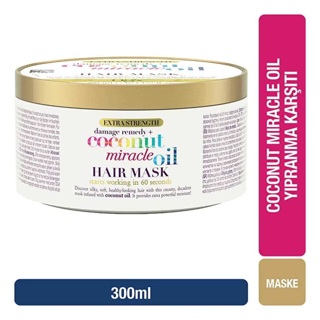 OGX Kokosnuss Wunderöl Haarkur - Nährend 300 ml