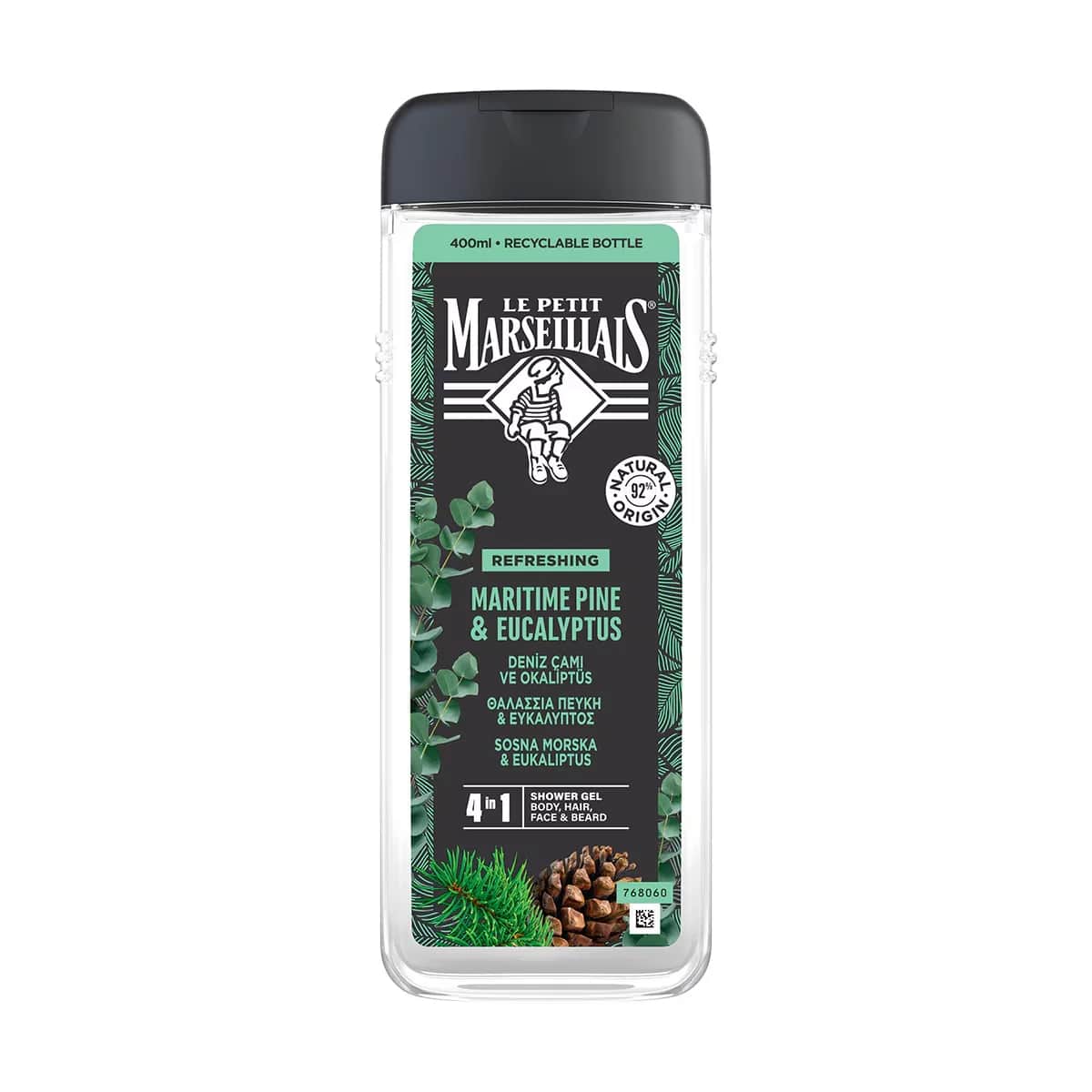 Le Petit Marseillais Duschgel Maritime Kiefer 400ml