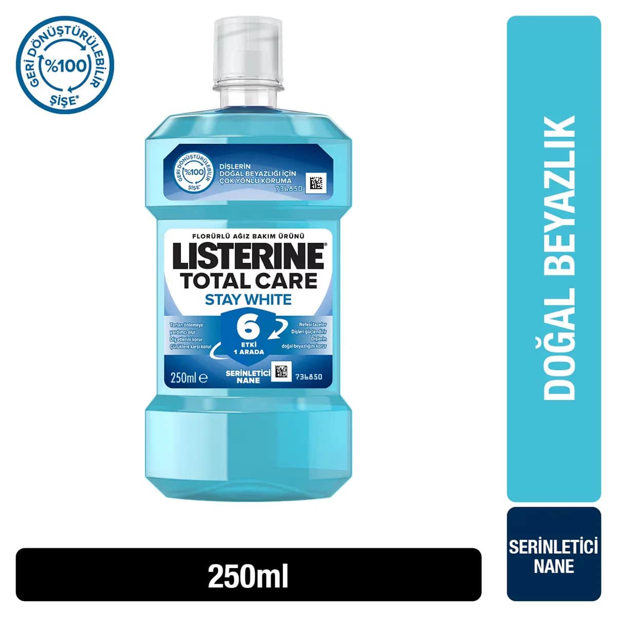 Listerine Total Care Stay White Minz Mundspülung 250ml