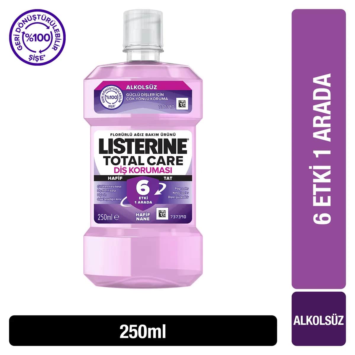 Listerine Total Care Zero Mild Mint Mundspülung 500ml