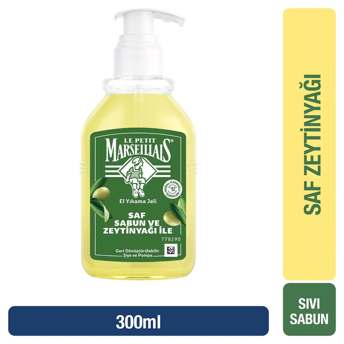 Le Petit Marseillais Flüssigseife mit nahrhaftem Olivenöl 300ml