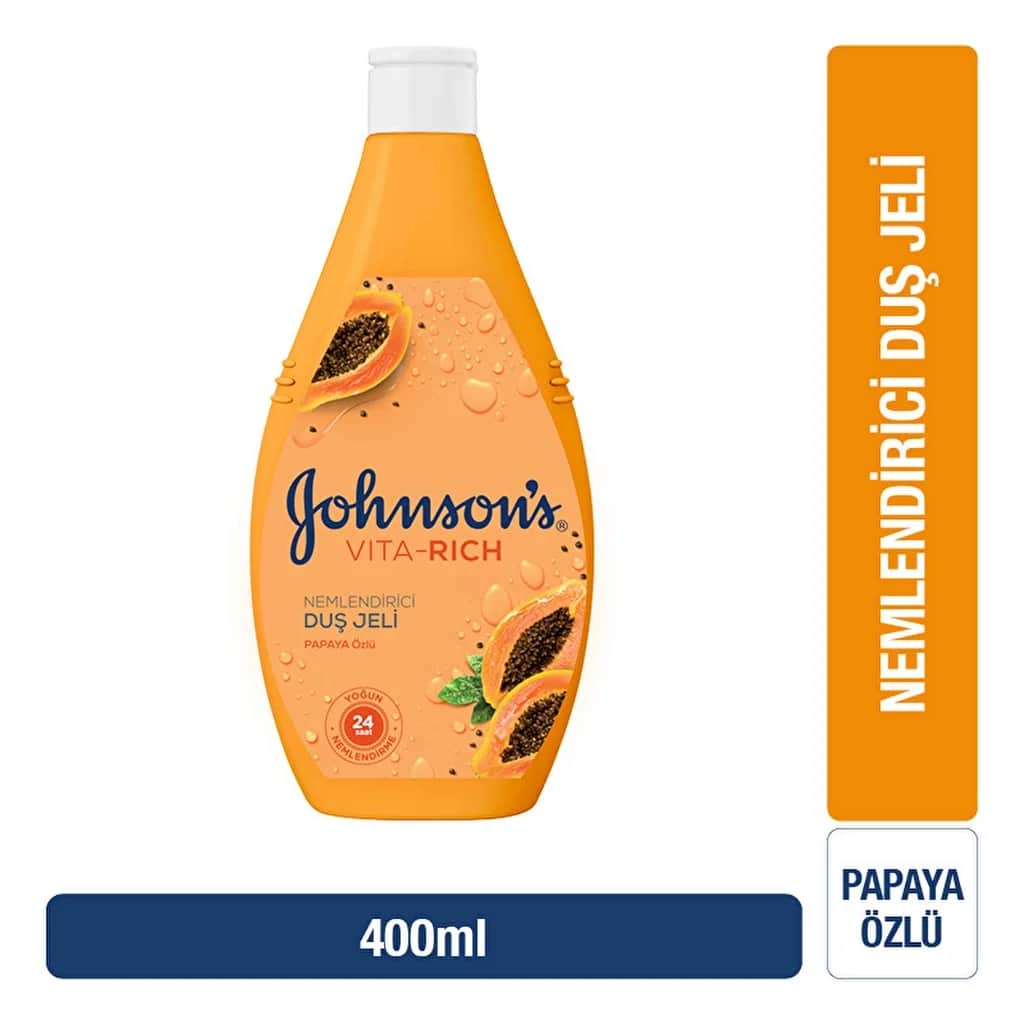 Johnson's Vita-Rich Papaya Feuchtigkeitsspendendes Duschgel