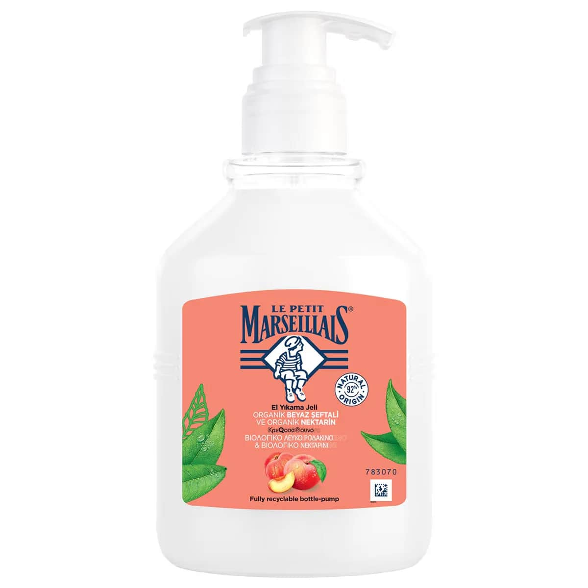 Le Petit Marseillais Bio Pfirsich &amp; Nektarine Flüssigseife 500ml