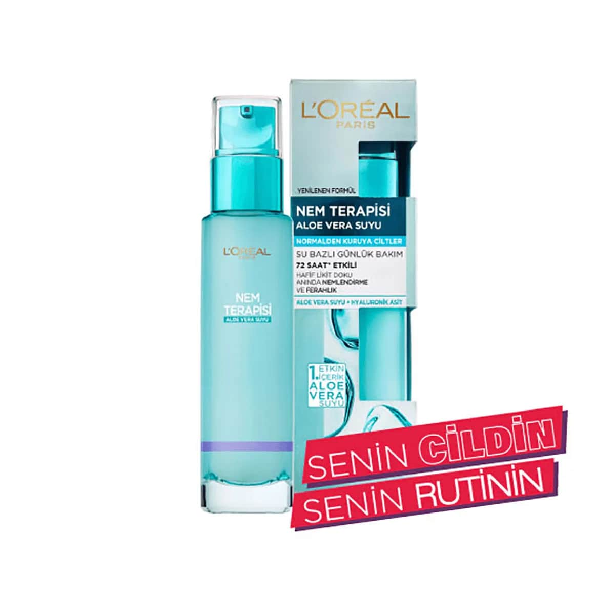 L'Oreal Paris Aloe Vera Wasser 70ml