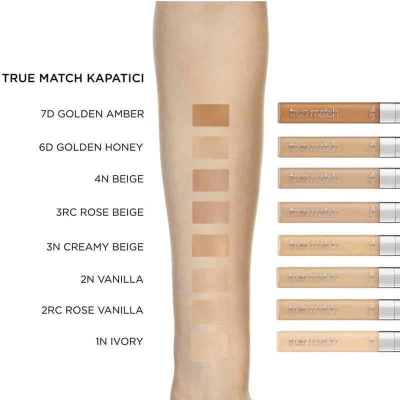L'Oréal Paris True Match Concealer 6D Golden Honey 6,8ml