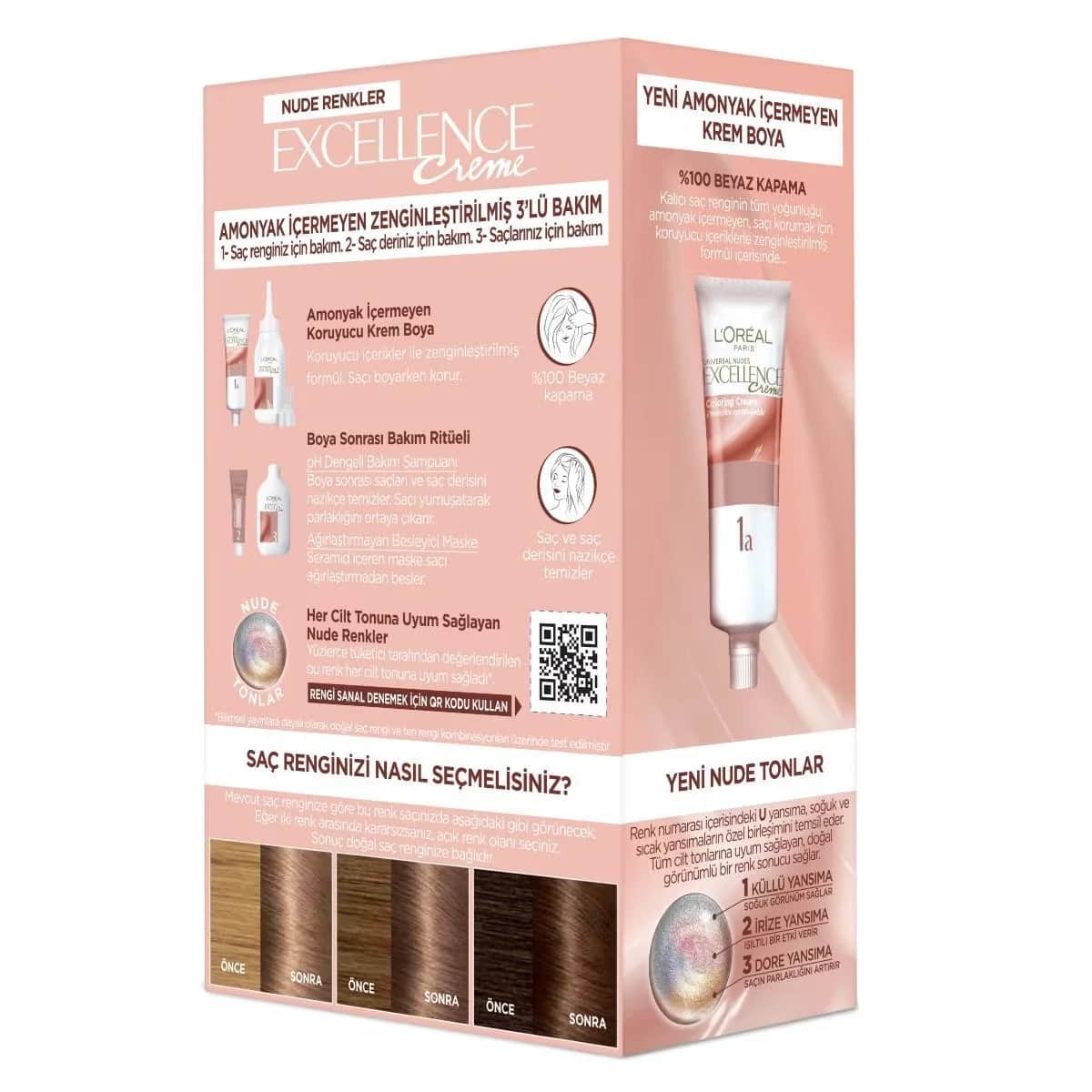L'Oréal Paris Excellence Nude Haarfarbe
