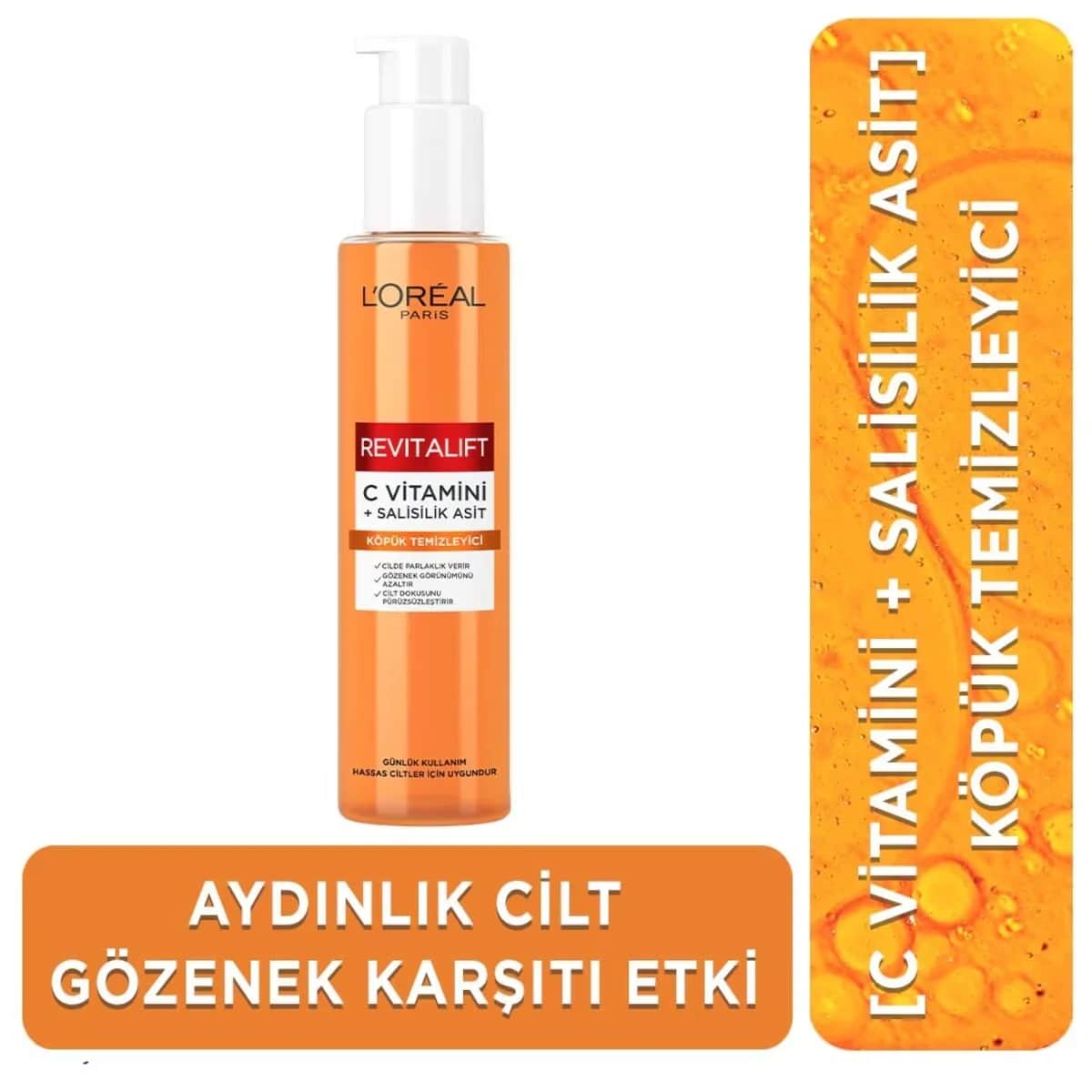 L'Oreal Revitalift Vitamin C Salicylsäure Reiniger 150ml