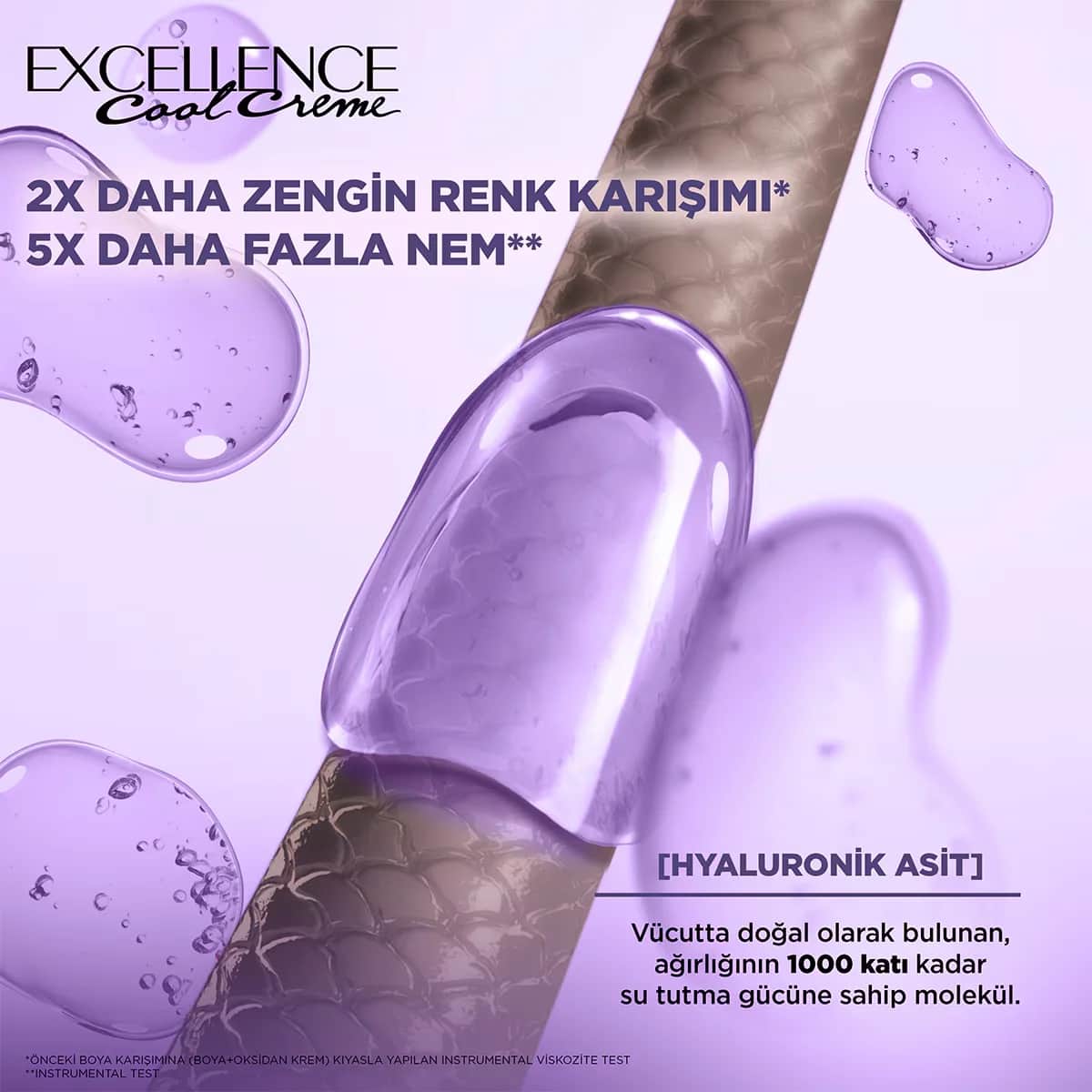 L'Oreal Paris Excellence 7.11 Extra Aschrot Haarfarbe
