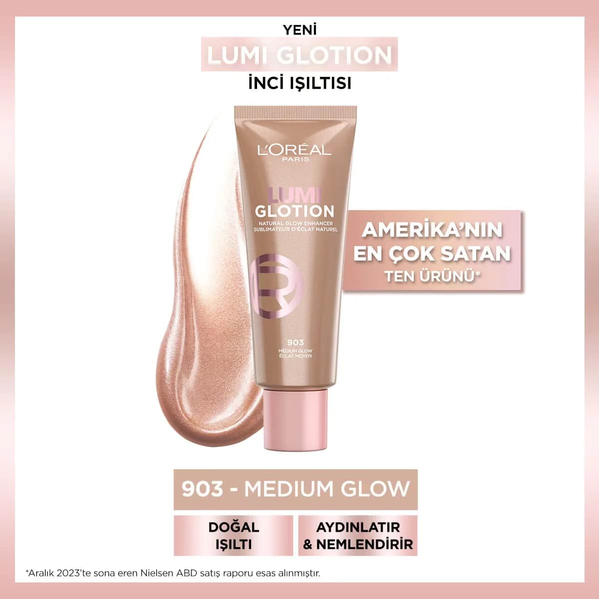 L'Oréal Paris Glotion Illuminator Nr. 903 Mittlerer Glow 40ml