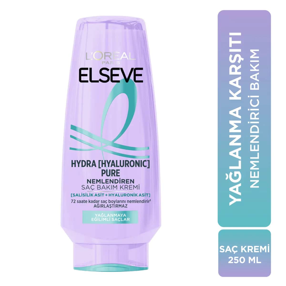 L'Oréal Paris Elseve Hydra Pure Anti-Fett Haarpflegecreme 250ml