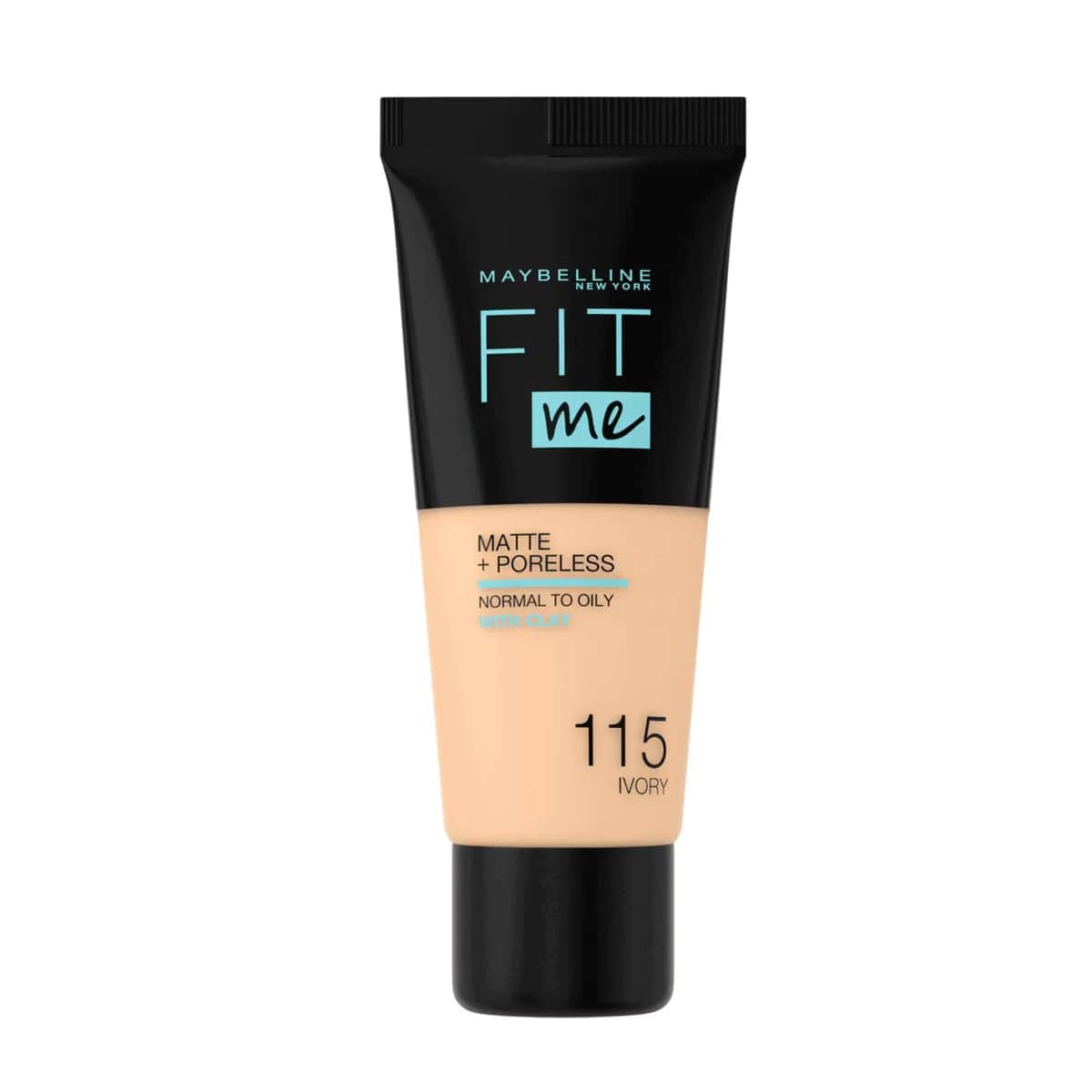 Maybelline Fit Me Matte+Poreless Foundation - Ivory 115, 30ml