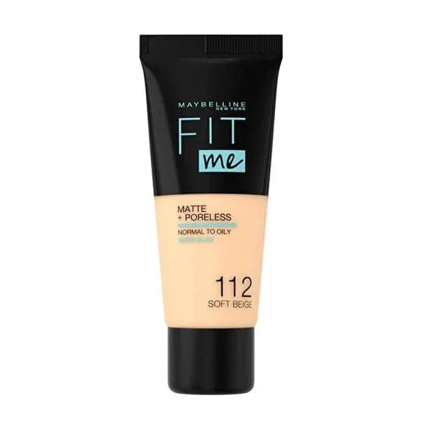 Maybelline Fit Me Mattierende Foundation - 20 Farbtöne, 30,7ml