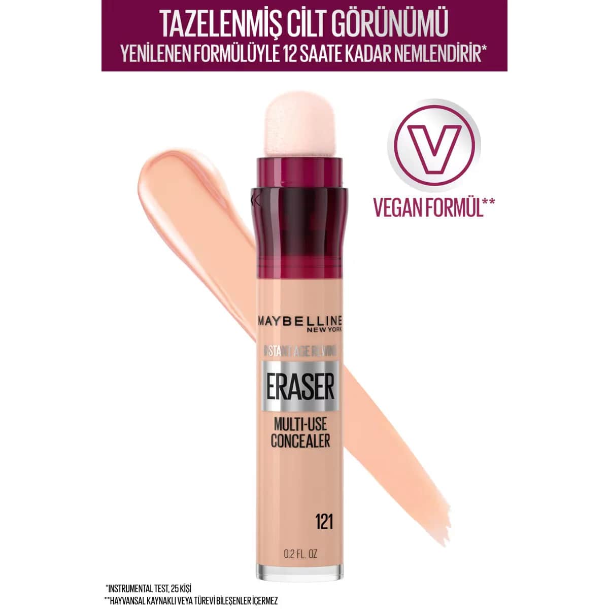 Maybelline Instant Anti Age Eraser Concealer 121 Hellhonig