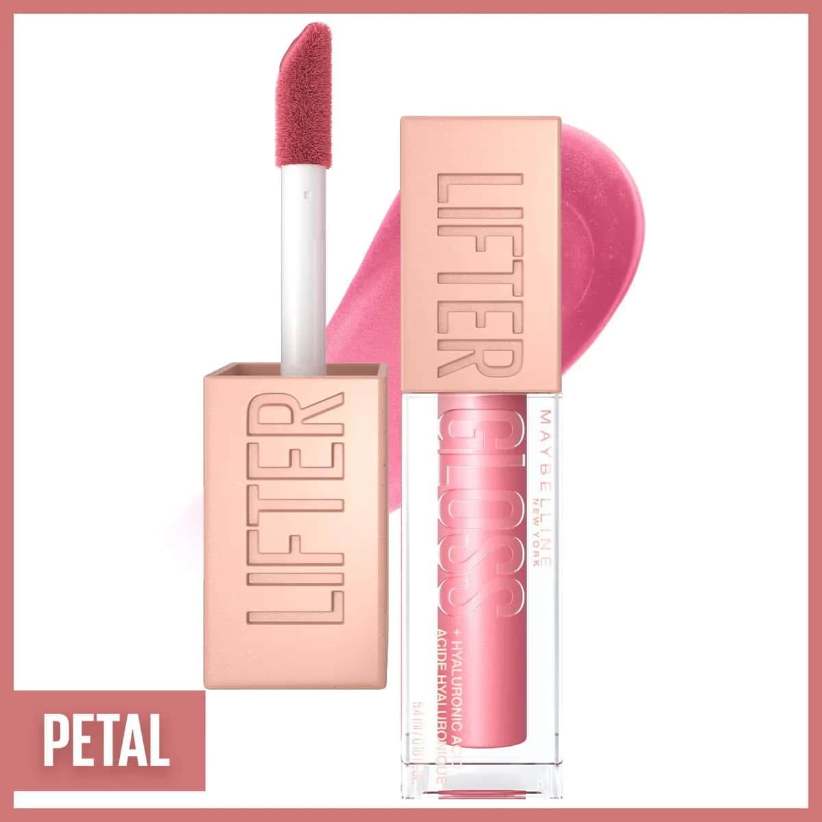 Maybelline Lifter Gloss 005 Petal - Feuchtigkeitsspendender Lip Gloss