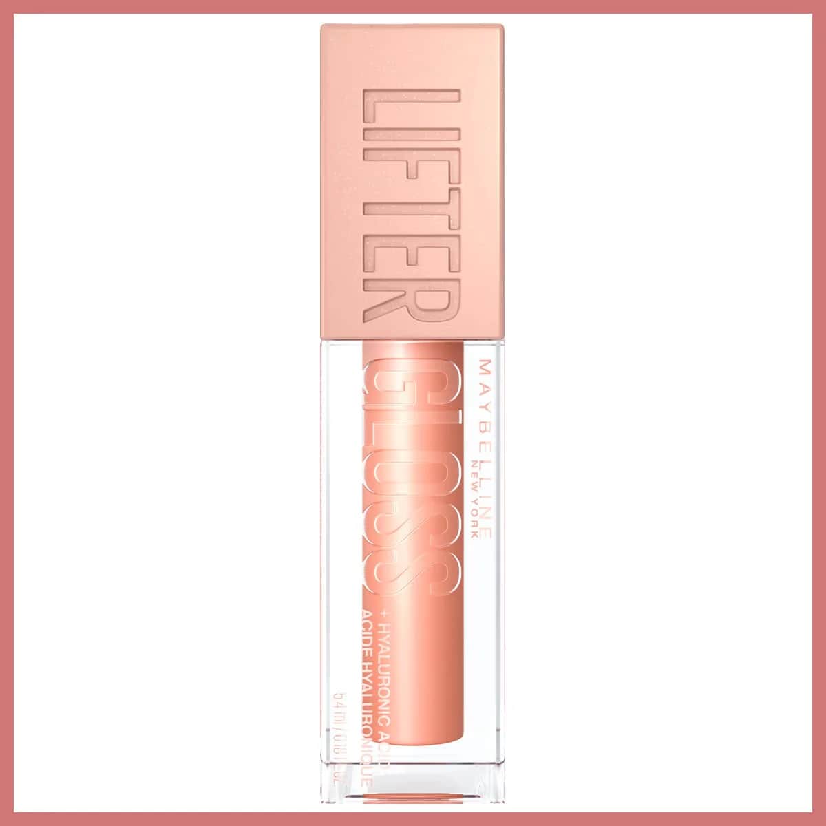 Maybelline Lifter Gloss 007 Amber - Feuchtigkeitsspendender Lip Gloss