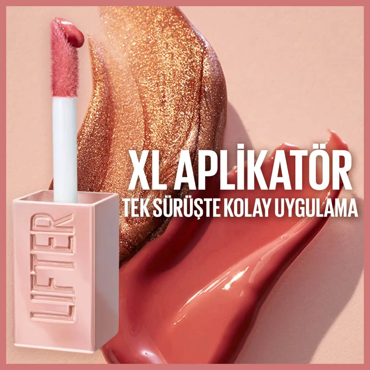 Maybelline Lifter Gloss 007 Amber - Feuchtigkeitsspendender Lip Gloss
