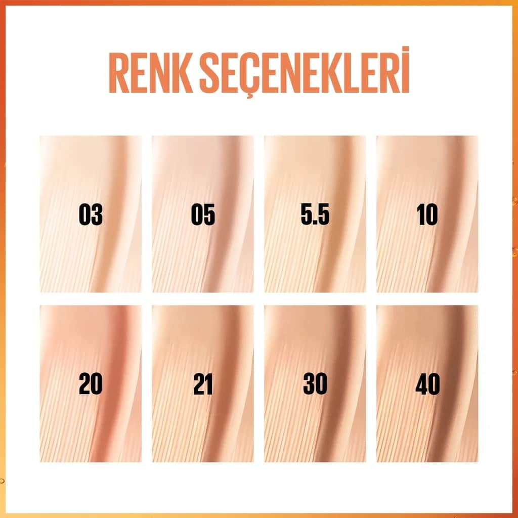 Maybelline Super Stay 24H Skin Tint Foundation 30ml - Farbton 05.5