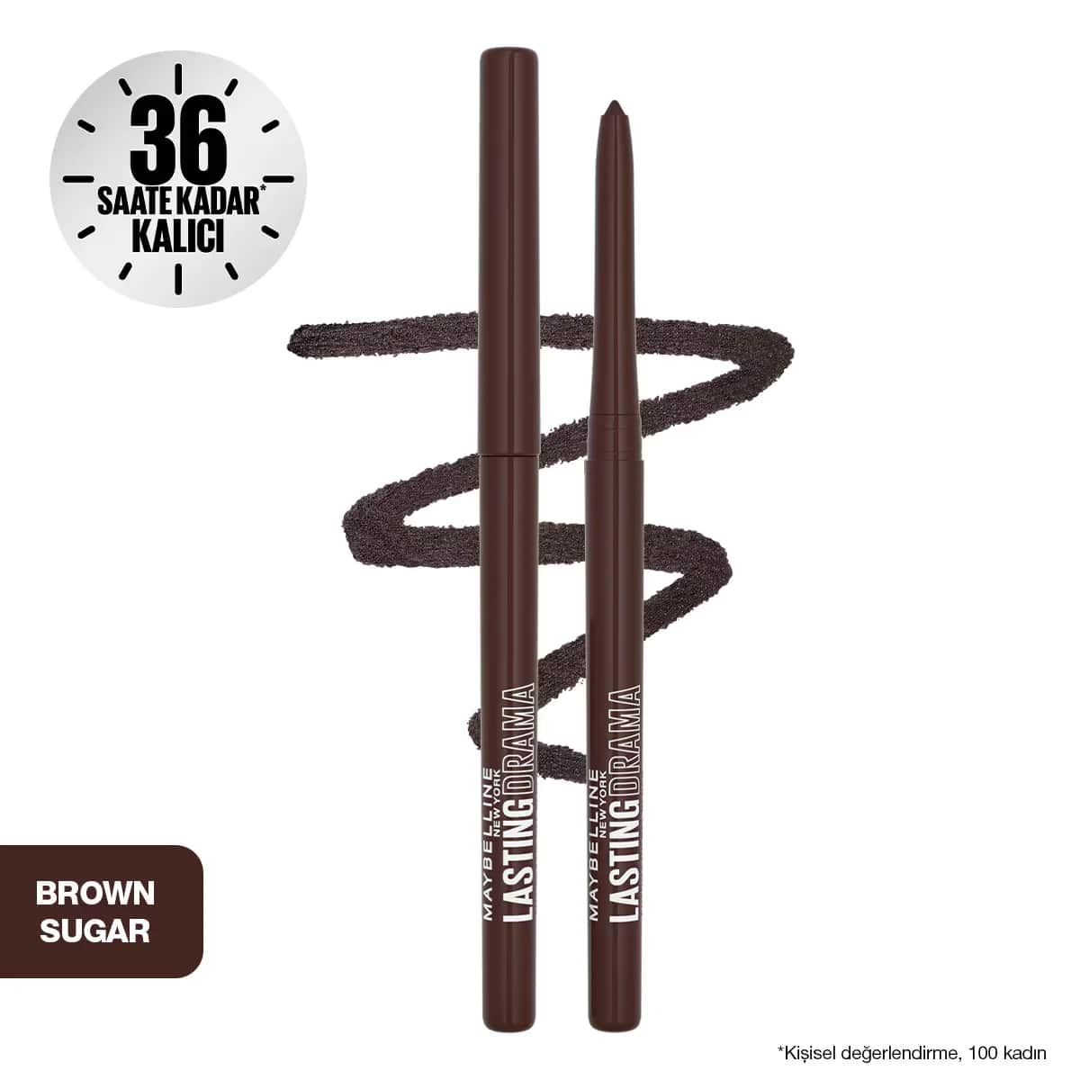 Maybelline Lasting Drama Gel Eyeliner Bleistift Braun Zucker