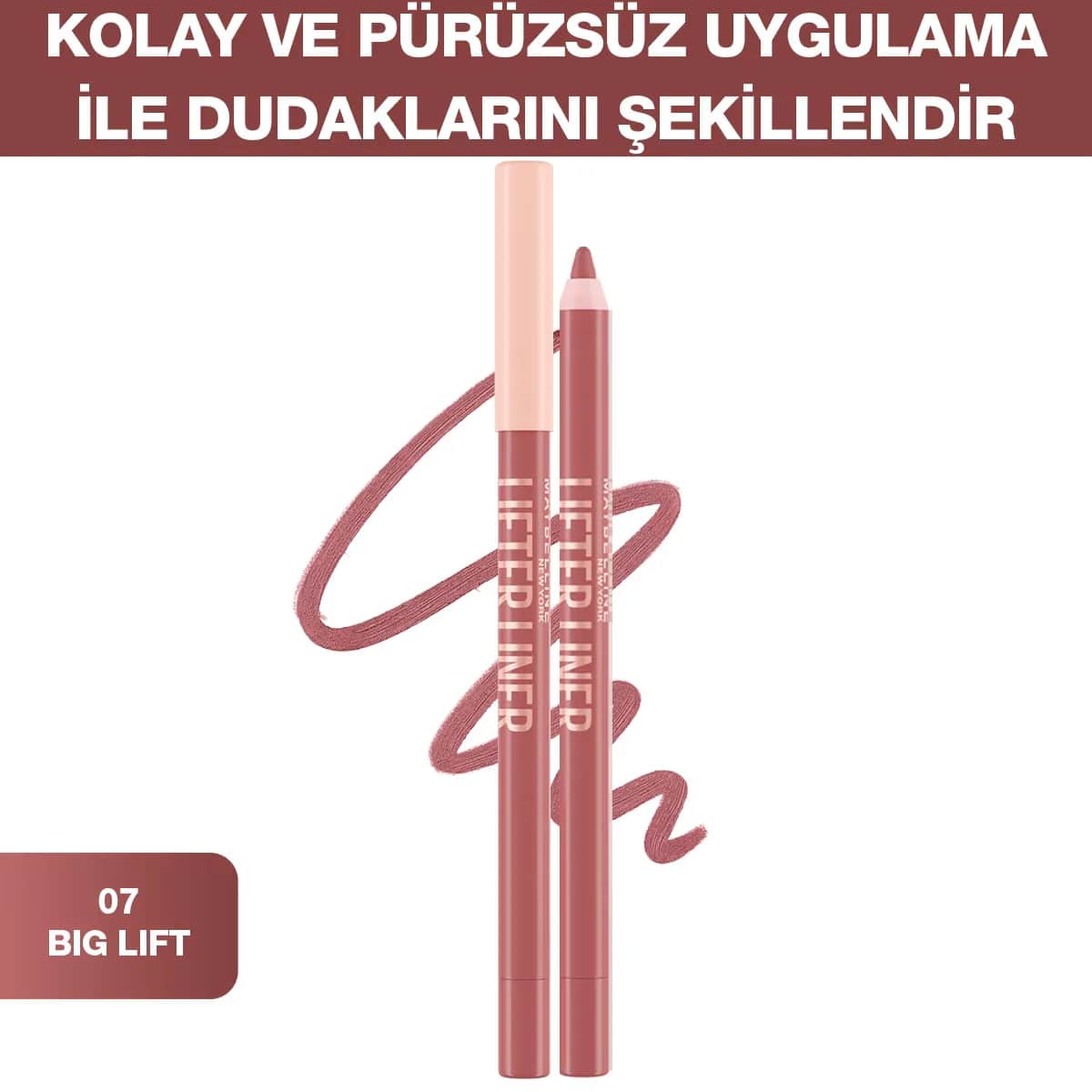 Maybelline Lifter Liner Lippenstift - 07 Big Lift
