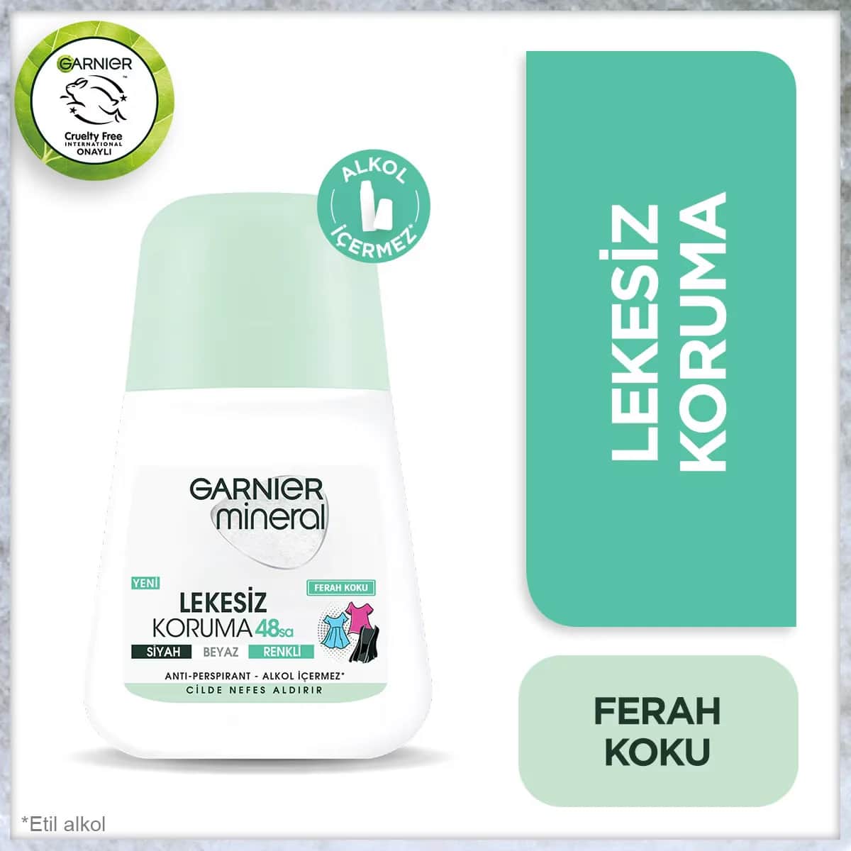 Garnier Mineral Fleckenfreies Frischeduft Anti-Transpirant Roll-On 50ml