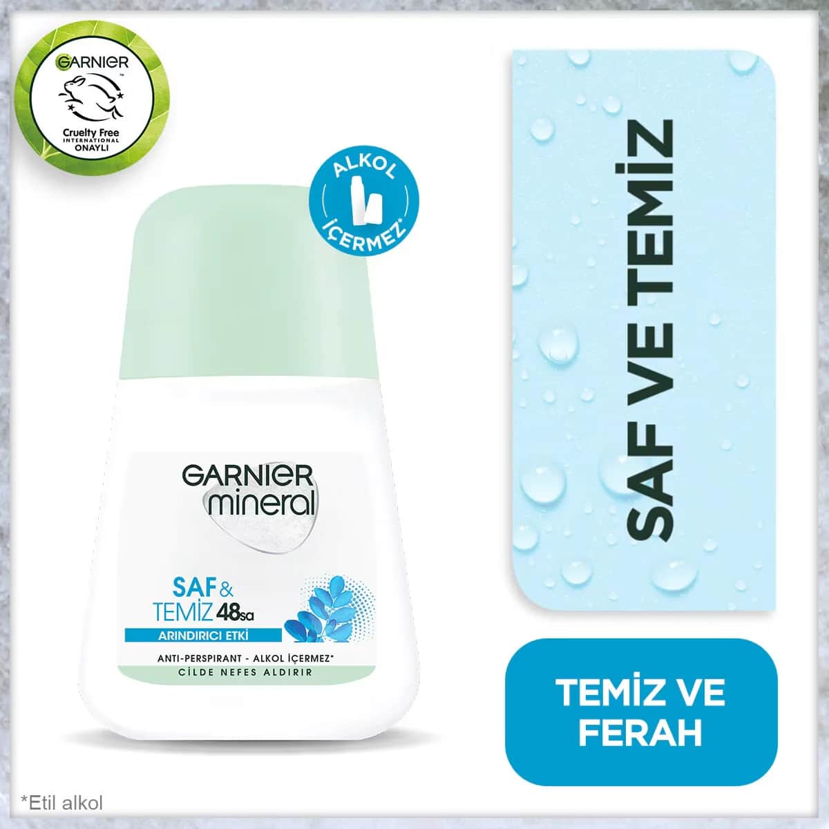 Garnier Pure &amp; Clean Klärender Roll-on 50ml