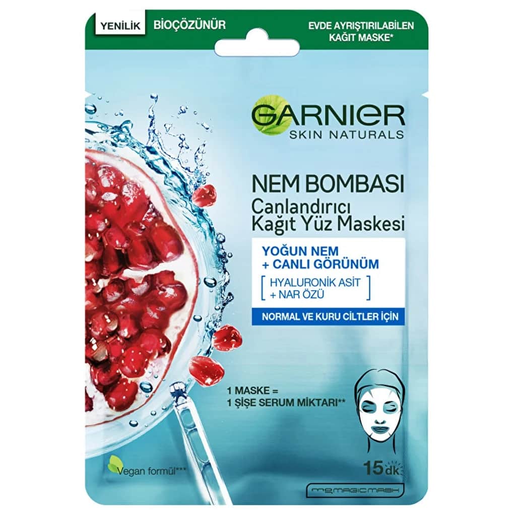 Garnier Feuchtigkeitsspendende Maske - 28g