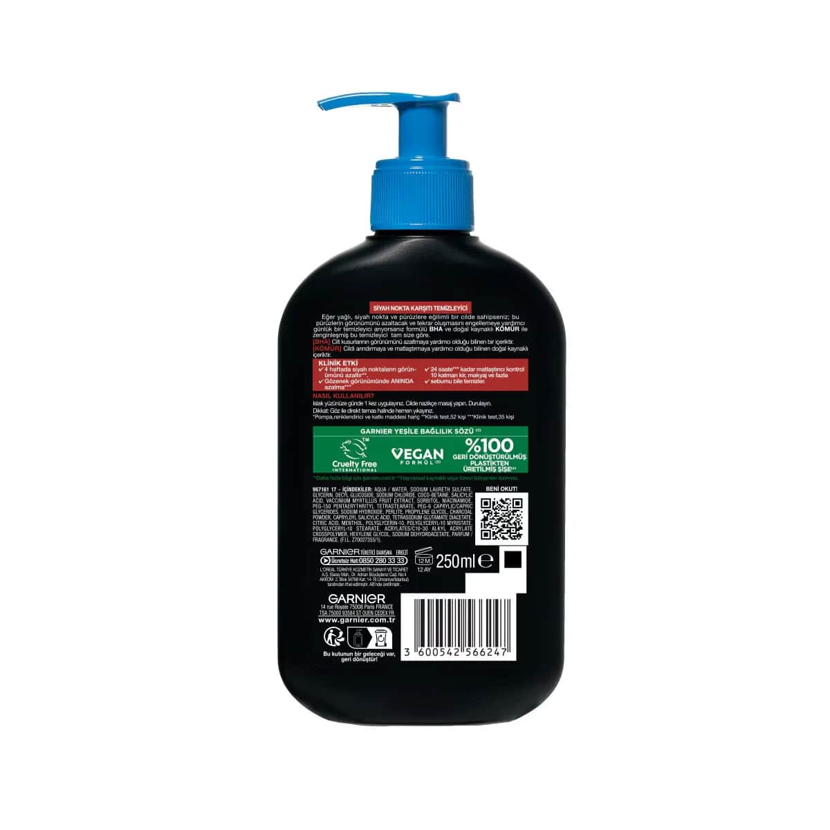 Garnier Pure &amp; Clean BHA Mitesserreiniger 250ml