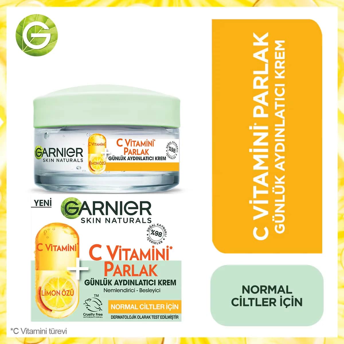 Garnier Vitamin C Aufhellende Creme 50ml