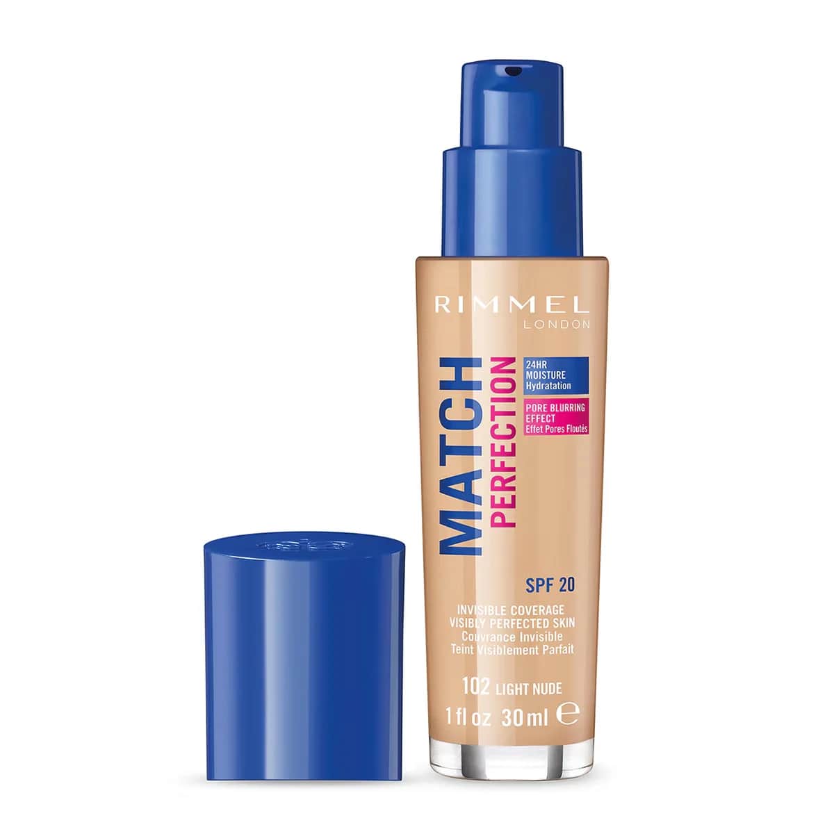 Rimmel London Match Perfection Foundation - 24H Feuchtigkeit &amp; LSF 20