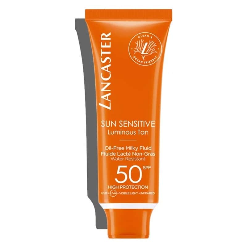 Lancaster Sun Sensitive SPF50 Öl-freie Milchige Flüssigkeit 50ml