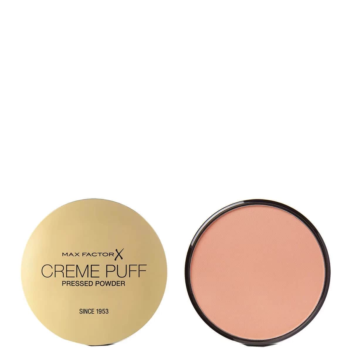 Max Factor Creme Puff Puder Nr. 55 - Mattes Finish, Ölabsorbierend