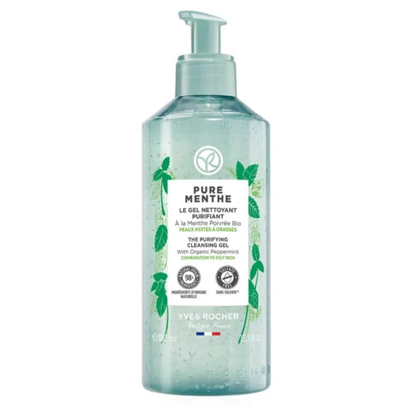Yves Rocher Reines Minze Porenreinigungs-Gel 390ml