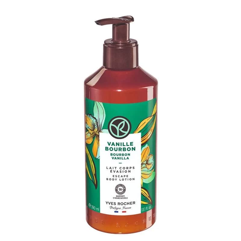 Yves Rocher Exotische Vanille Feuchtigkeitskörperlotion 390ml